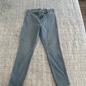 Hollister Light Blue High-Rise Jeans